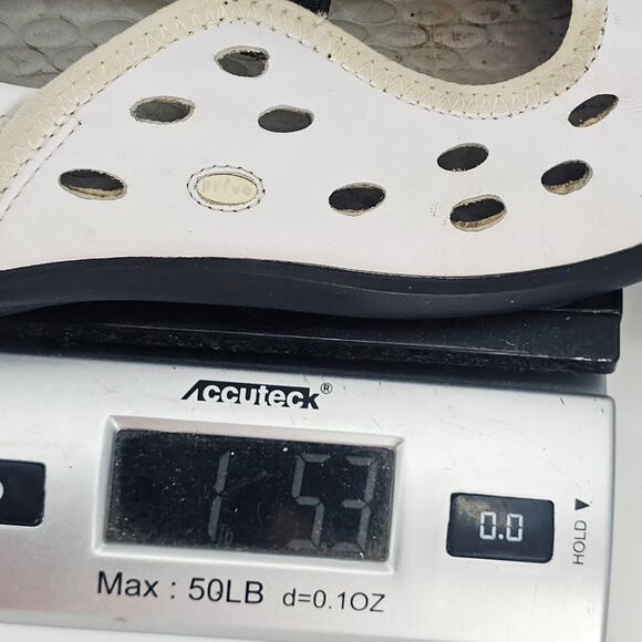 Privo by Clark's White Leather Slip-On Mary Jane Driving Shoe 79181 Womens 8.5 M - Picture 10 of 10